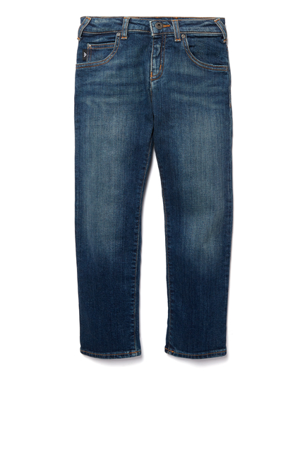 Emporio Armani Medium Wash Denim Jeans